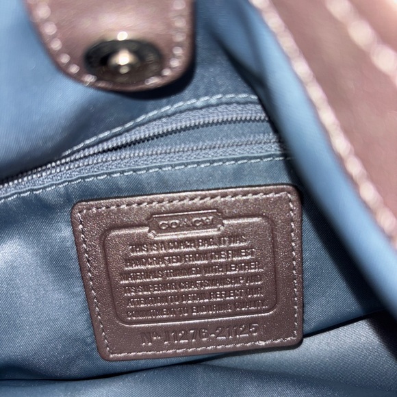 Coach Beige Gold Handbag Hobo Purse - Picture 12 of 12